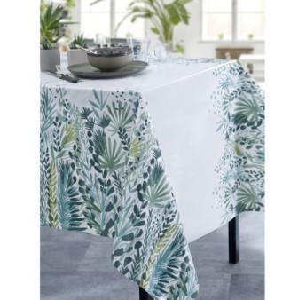 Toile cirée CALITEX Winny vert 140x200cm