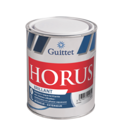 Peinture laque GUITTET Horus brillant blanc 1L