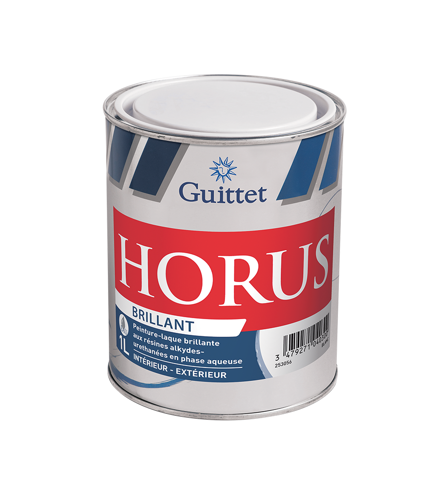 Peinture laque GUITTET Horus brillant blanc 1L Peinture laque GUITTET Horus brillant blanc 1L