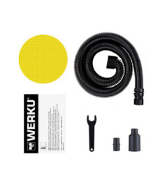 Ponceuse orbitale exentrique WERKU  350W Ø150mm