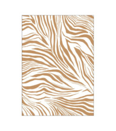Panoramique CASELIO Collection STAY WILD WILD104960103 ZEBRA Blanc Beige 200x280cm