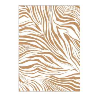 Panoramique CASELIO Collection STAY WILD WILD104960103 ZEBRA Blanc Beige 200x280cm