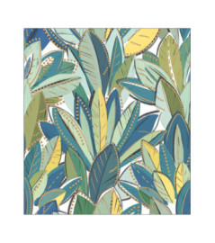 Panoramique CASELIO Collection STAY WILD WILD104987601 UBUD Bleu Vert 250x280cm