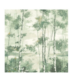 Panoramique CASADECO Collection Riverside 4 Foret Boréale Vert 200x280cm