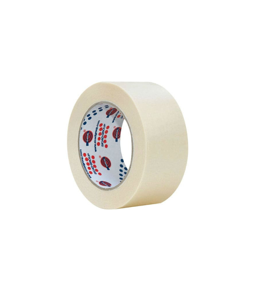 Ruban de masquage chantier EUROCEL MSK6127 60°C 50mx50mm Ruban de masquage chantier EUROCEL MSK6127 60°C 50mx50mm