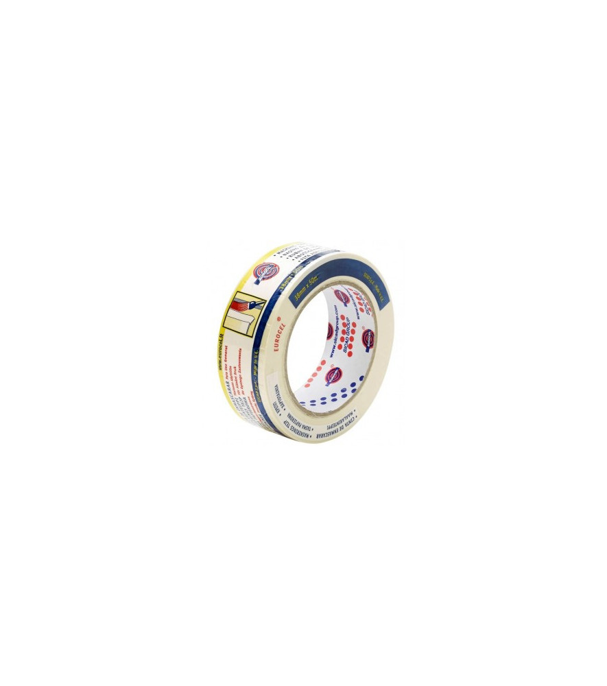 Ruban de masquage 60/70° EUROCEL 50mx25mm Ruban de masquage 60/70° EUROCEL 50mx25mm