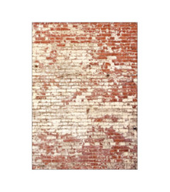 Panoramique CASELIO collection YOUNG & FREE YNF103438203 POETIC WALL Rouge 200x280cm