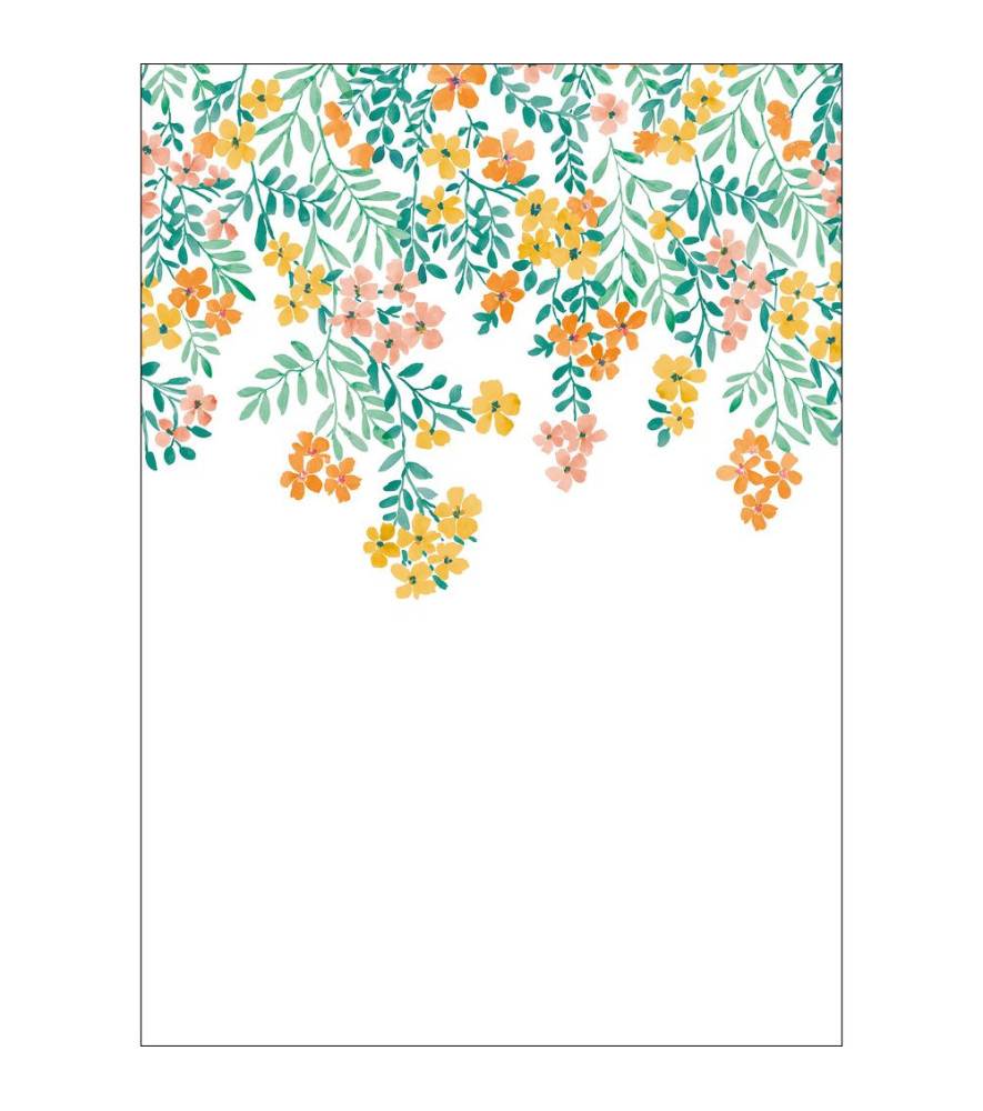 Panoramique CASELIO collection PIMP MY WALL PMW104632303 FLOWERFALLS Jaune Rose 200x280cm Panoramique CASELIO collection PIMP MY WALL PMW104632303 FLOWERFALLS Jaune Rose 200x280cm