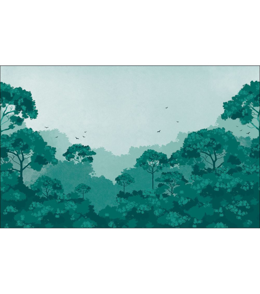Panoramique CASELIO collection PIMP MY WALL PMW104727710 AMAZING FOREST Vert 400x250cm Panoramique CASELIO collection PIMP MY WALL PMW104727710 AMAZING FOREST Vert 400x250cm