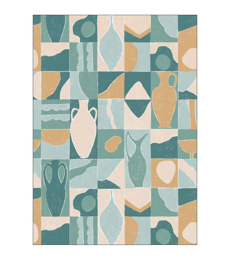 Panoramique CASELIO collection PIMP MY WALL PMW104747103 CERAMIC TILES Vert 200x280cm Panoramique CASELIO collection PIMP MY WALL PMW104747103 CERAMIC TILES Vert 200x280cm