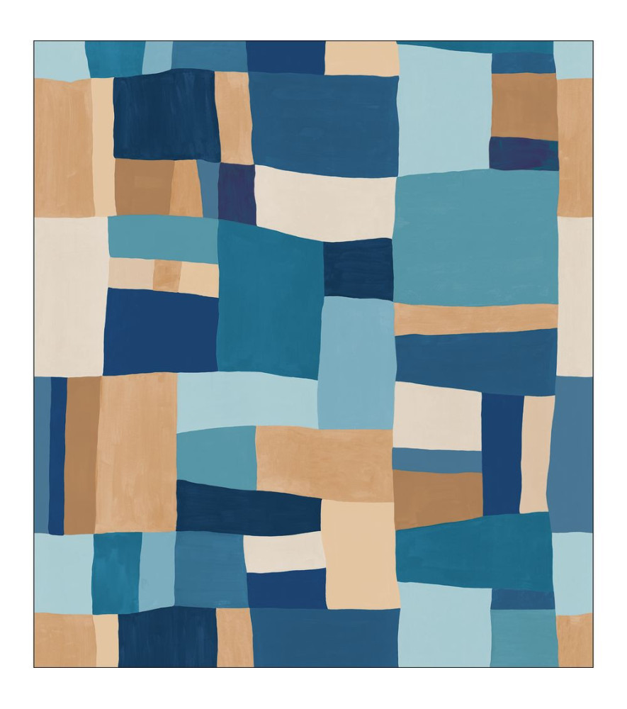 Panoramique CASELIO collection PIMP MY WALL PMW104896201 WONDERFULL PATCHWORK BLEU 250x280cm Panoramique CASELIO collection PIMP MY WALL PMW104896201 WONDERFULL PATCHWORK BLEU 250x280cm