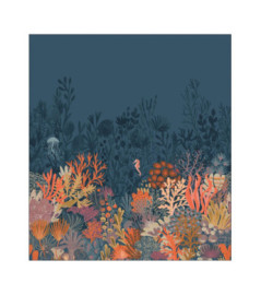 Panoramique CASELIO collection PIMP MY WALL PMW104906301 MAGIC SEAFLOOR BLEU FONCE 250x280cm