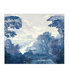 Panoramique CASELIO collection PIMP MY WALL PMW105156007 MYSTERIOUS FOREST BLEU 300x250cm