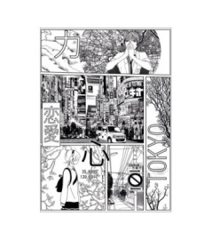 Panoramique CASELIO collection PIMP MY WALL PMW105219003 MANGA WORLD NOIR 200x280cm