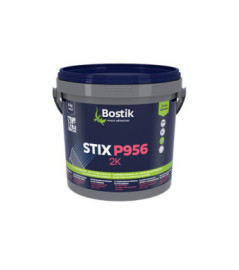Colle sol BOSTIK STIX P956 2K pour PVC, caoutchouc, parquets 6kg