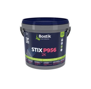 Colle sol BOSTIK STIX P956 2K pour PVC, caoutchouc, parquets 6kg