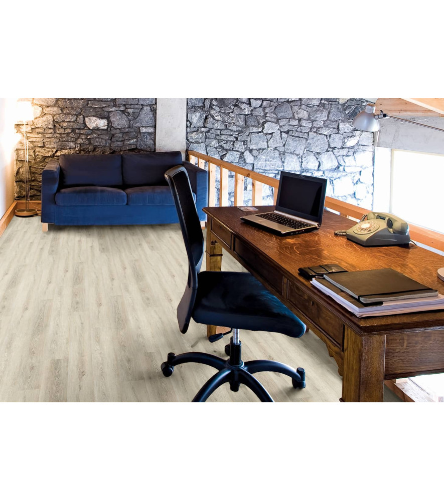 Revêtement de sol DECORALIA VCR 40 clic Chêne cérusé clair paquet de 1,75m² lames de 122x18cm Revêtement de sol DECORALIA VCR 40 clic Chêne cérusé clair paquet de 1,75m² lames de 122x18cm