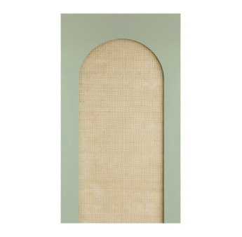 Panoramique Caselio Collection RELIEFS CANEWORK ARCH RLF106207035 159x280cm Vert