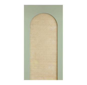 Panoramique Caselio Collection RELIEFS CANEWORK ARCH RLF106207036 159x310cm Vert