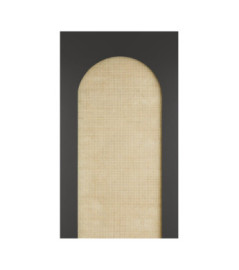 Panoramique Caselio Collection RELIEFS CANEWORK ARCH RLF106209035 159x280cm Noir