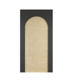Panoramique Caselio Collection RELIEFS CANEWORK ARCH RLF106209036 159x310cm Noir