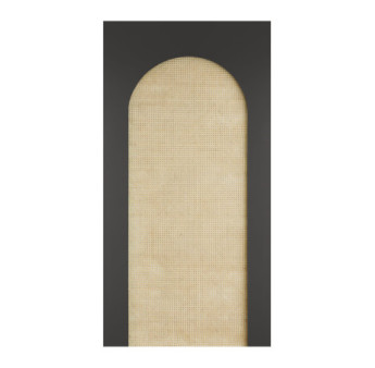 Panoramique Caselio Collection RELIEFS CANEWORK ARCH RLF106209036 159x310cm Noir