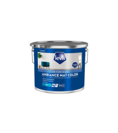 Peinture LEVIS Ambiance mat color blanc 1L