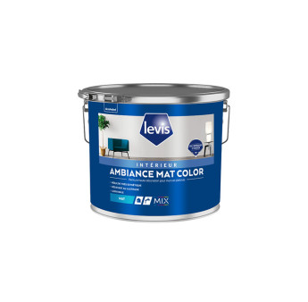 Peinture LEVIS Ambiance mat color blanc 1L