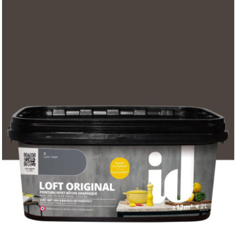 Peinture ID Loft Original effet béton Barcelone 2L