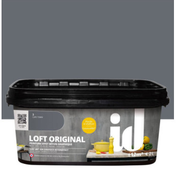Peinture ID Loft Original effet béton Cape Town 2L