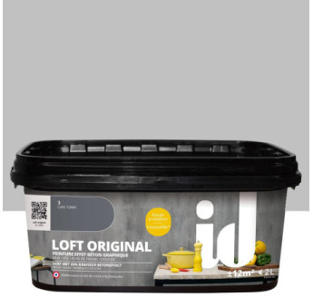 Peinture ID Loft Original effet béton Taipei 2L