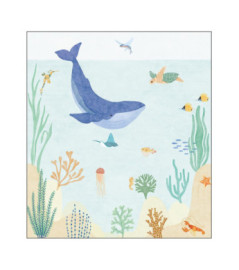 Panoramique CASELIO Collection LES MINIS MONDES LE MONDE DE LA MER MNM105666001 250x280cm