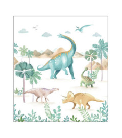 Panoramique CASELIO Collection LES MINIS MONDES LE MONDE DES DINOSAURES MNM105774501 250x280cm