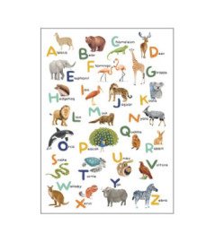 Panoramique CASELIO Collection LES MINIS MONDES LET S LEARN THE ALPHABET MNM105857003 200x280cm