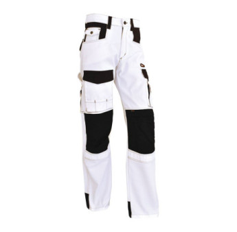 Pantalon VEPRO ELITE extensible blanc/noir taille 38
