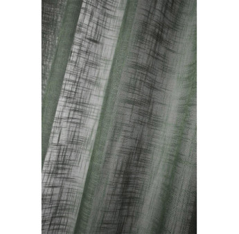 Voile STOF ONTARIO Sauge 135x260cm 100% polyester