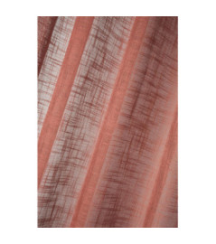 Voile STOF ONTARIO Terracotta 135x260cm 100% polyester