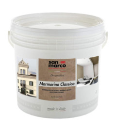 Revêtement minéral SAN MARCO Marmorino Classico blanc 5kg