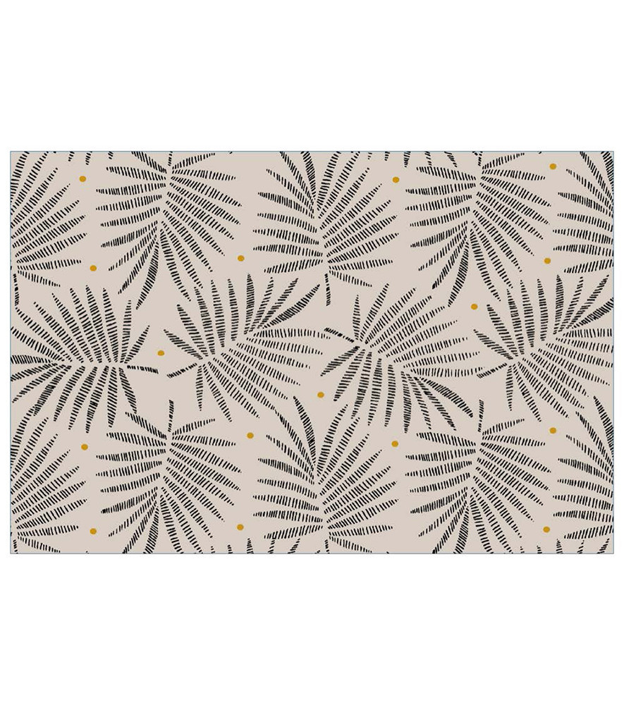 Tapis Déco Velvet Désert Leaves 40x60cm Tapis Déco Velvet Désert Leaves 40x60cm