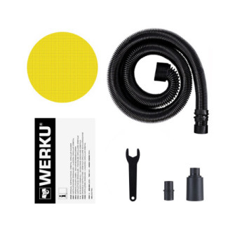 Ponceuse orbitale exentrique WERKU  350W Ø150mm