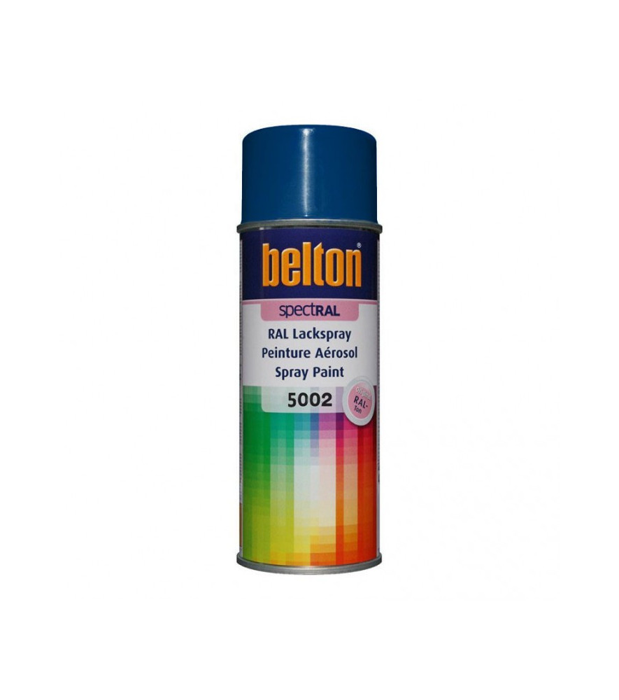 Peinture BELTON spectral brillant RAL 5002 bleu outremer 400ml Peinture BELTON spectral brillant RAL 5002 bleu outremer 400ml