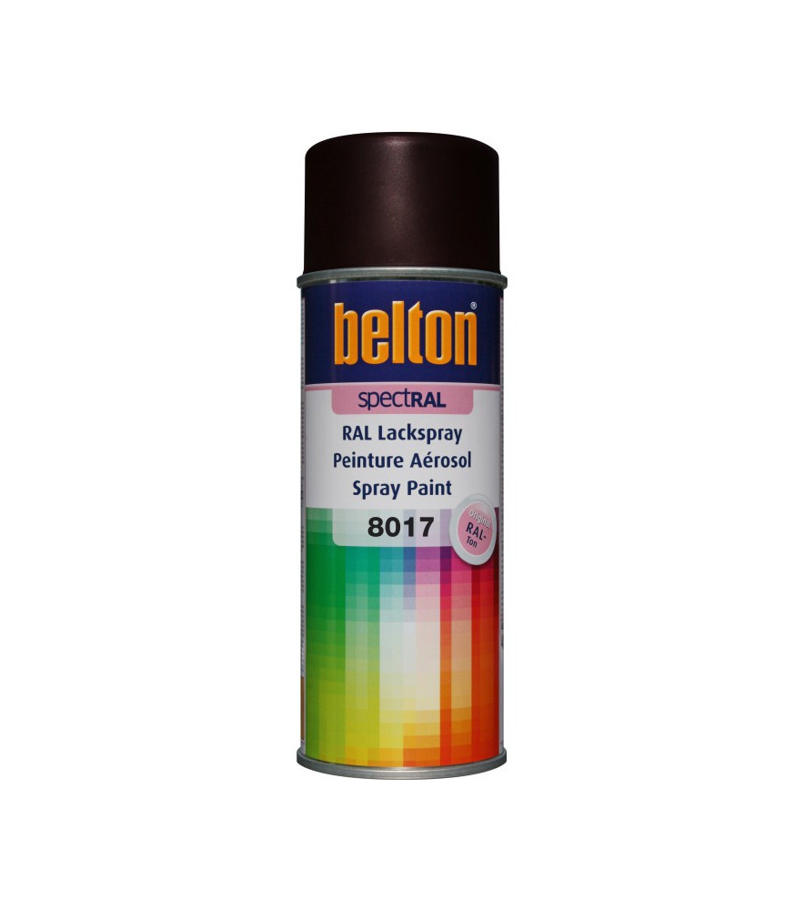 Peinture BELTON spectral brillant RAL 8017 brun chocolat 400ml Peinture BELTON spectral brillant RAL 8017 brun chocolat 400ml