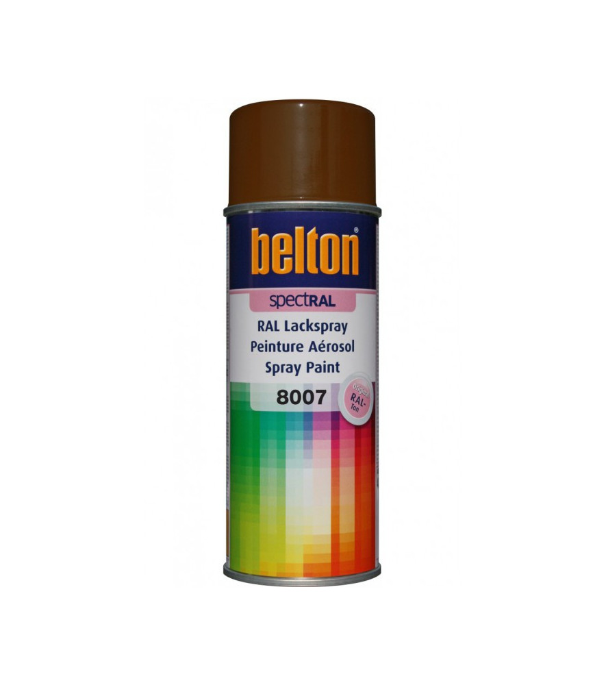 Peinture BELTON spectral brillant RAL 8007 brun fauve 400ml Peinture BELTON spectral brillant RAL 8007 brun fauve 400ml