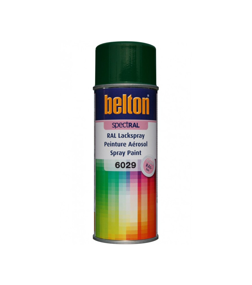 Peinture BELTON spectral brillant RAL 6029 vert menthe 400ml Peinture BELTON spectral brillant RAL 6029 vert menthe 400ml