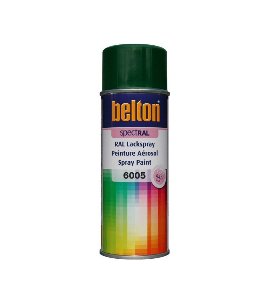 Peinture BELTON spectral brillant RAL 6005 vert mousse 400ml Peinture BELTON spectral brillant RAL 6005 vert mousse 400ml