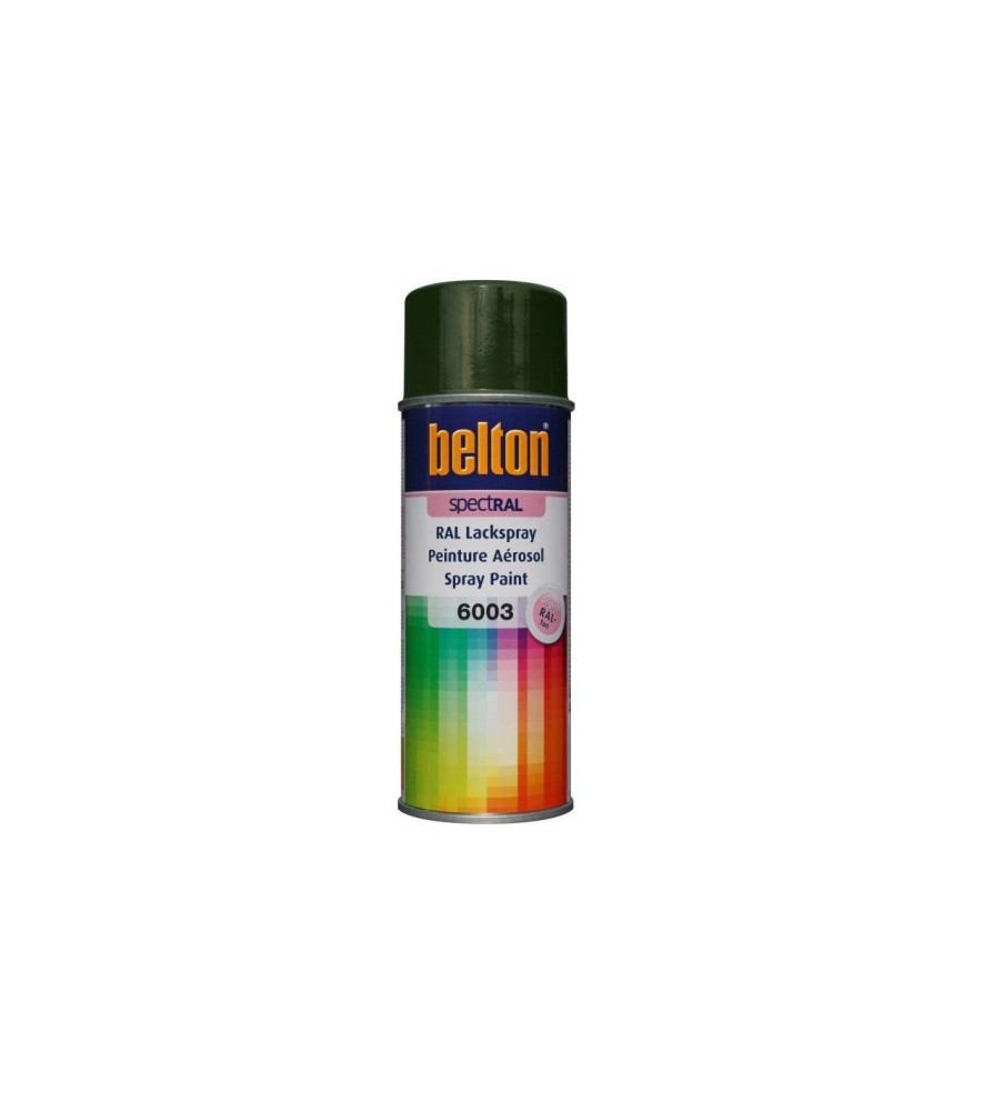 Peinture BELTON Spectral brillant RAL 6002 vert olive 400ml Peinture BELTON Spectral brillant RAL 6002 vert olive 400ml