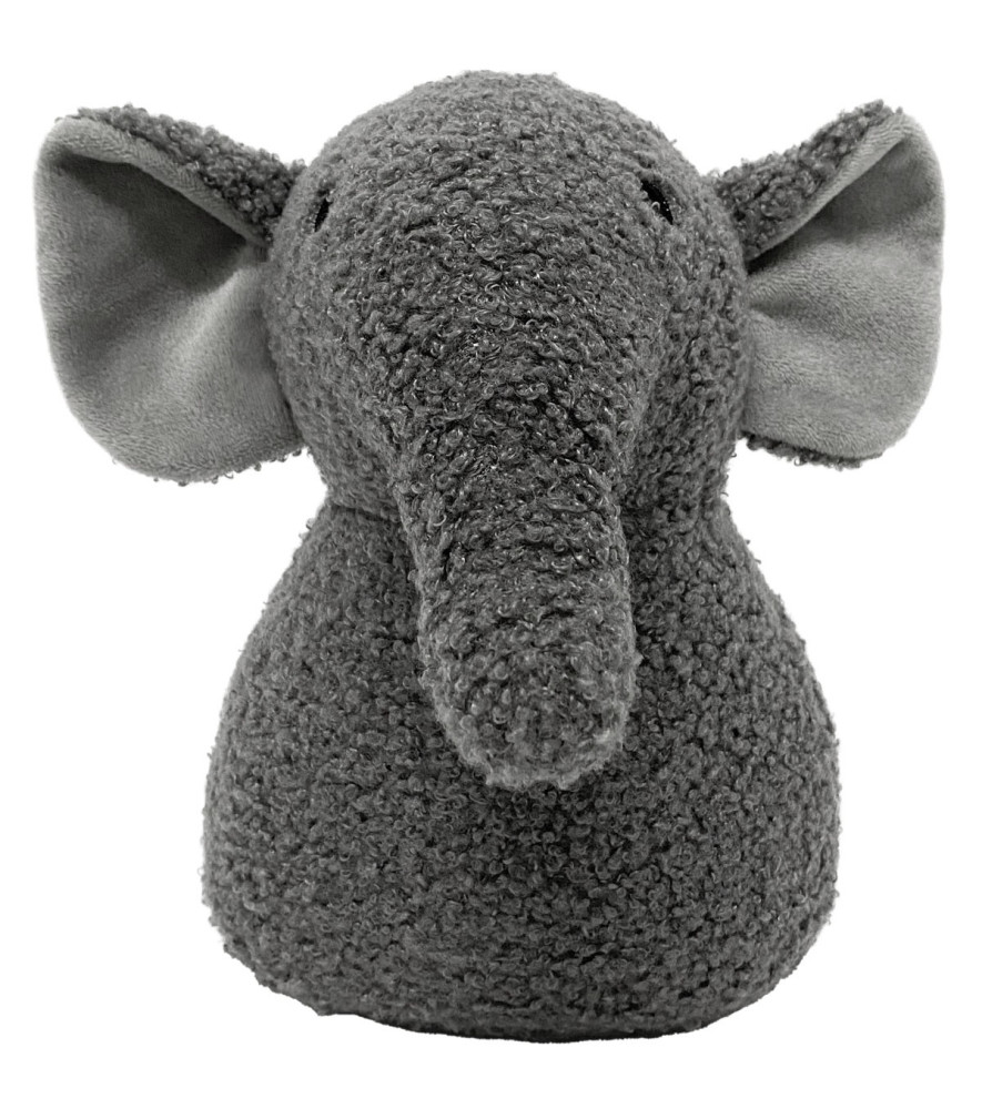 Butée de porte LUANCE Eléphant gris anthracite