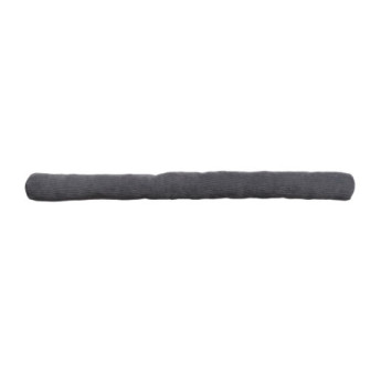 Boudin de porte simple bande agrippante LUANCE Velours Gris 80cm