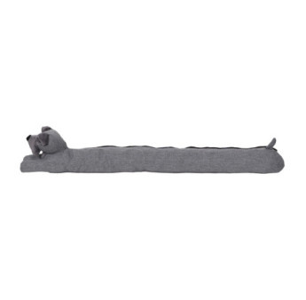 Boudin de porte simple LUANCE Dogue Gris 80cm
