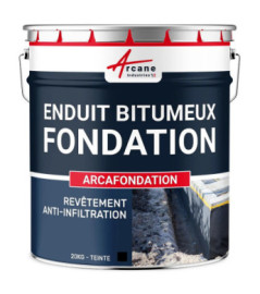 Etanchéité des fondations ARCAFONDATION noir 20kg